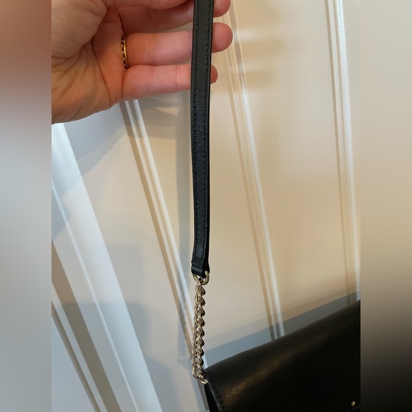 Like New Kate Spade Leather Crossbody with Patent Bow - Picture 12 of 15